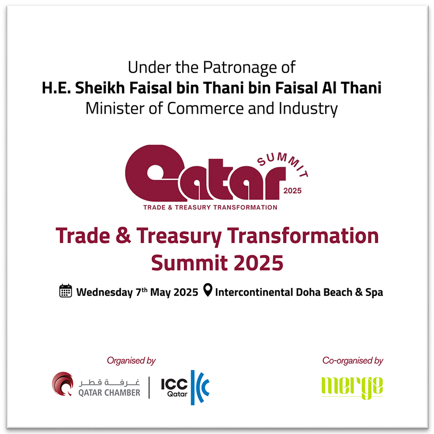 Qatar Trade and Treasury Transformation Summit 2025